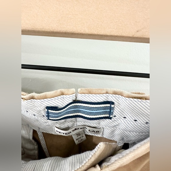 Peter Millar Men’s Pants Khaki Size 36 X 27 - Picture 5 of 6